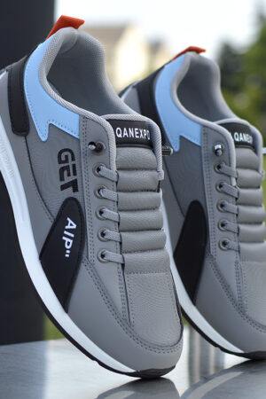 Qanexpo AeroFlex – PU Leather Sports Sneakers