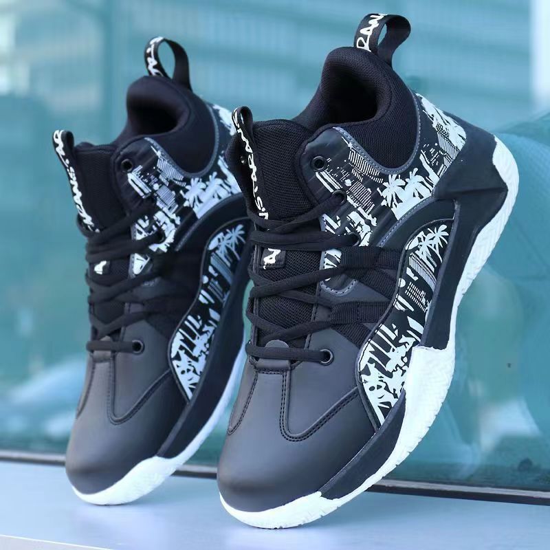 Urban Graphic Basketball Sneakers - Image 2