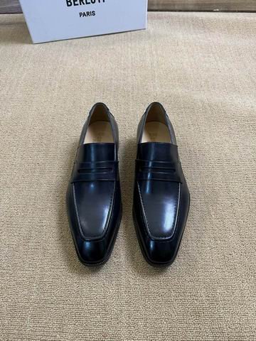 Berluti Leather Penny Loafers - Classic Style - Image 5