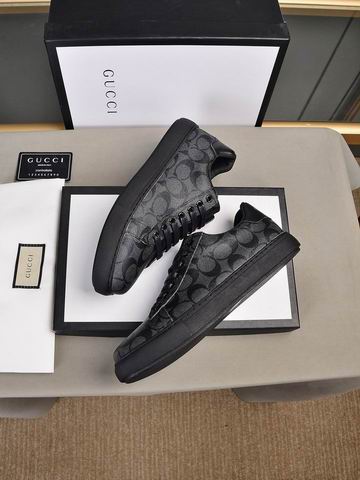 Coach Black Monogram Low-Top Sneakers - Image 5