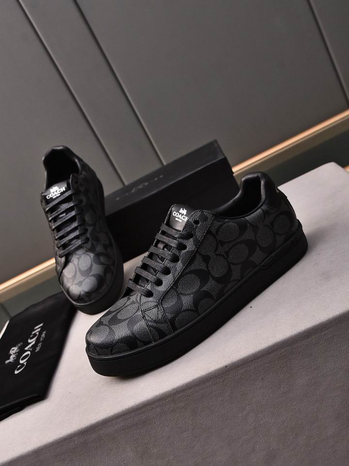 Coach Men's Black Low-Top Sneakers - Image 5