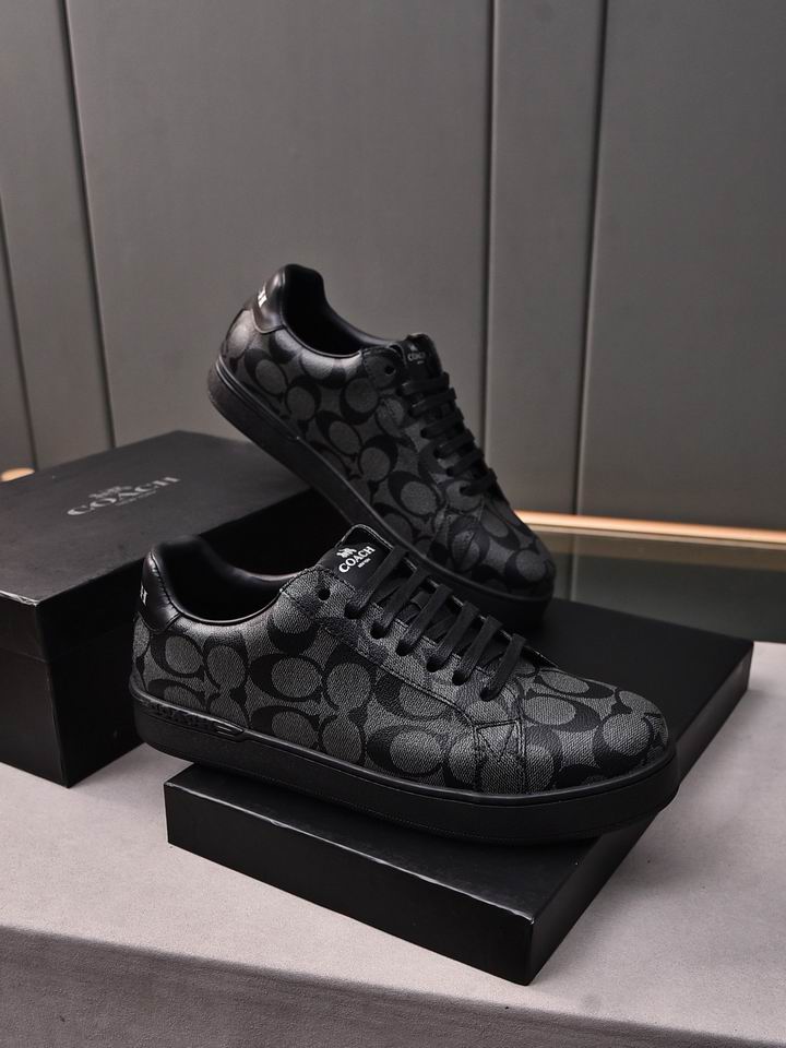 Coach Men's Black Low-Top Sneakers - Image 4