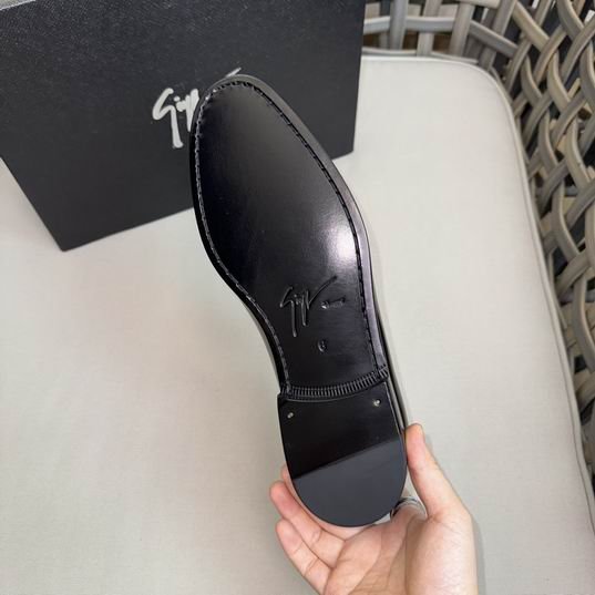 Giuseppe Zanotti-Inspired Black Patent Leather GZ Logo Loafers - Image 6