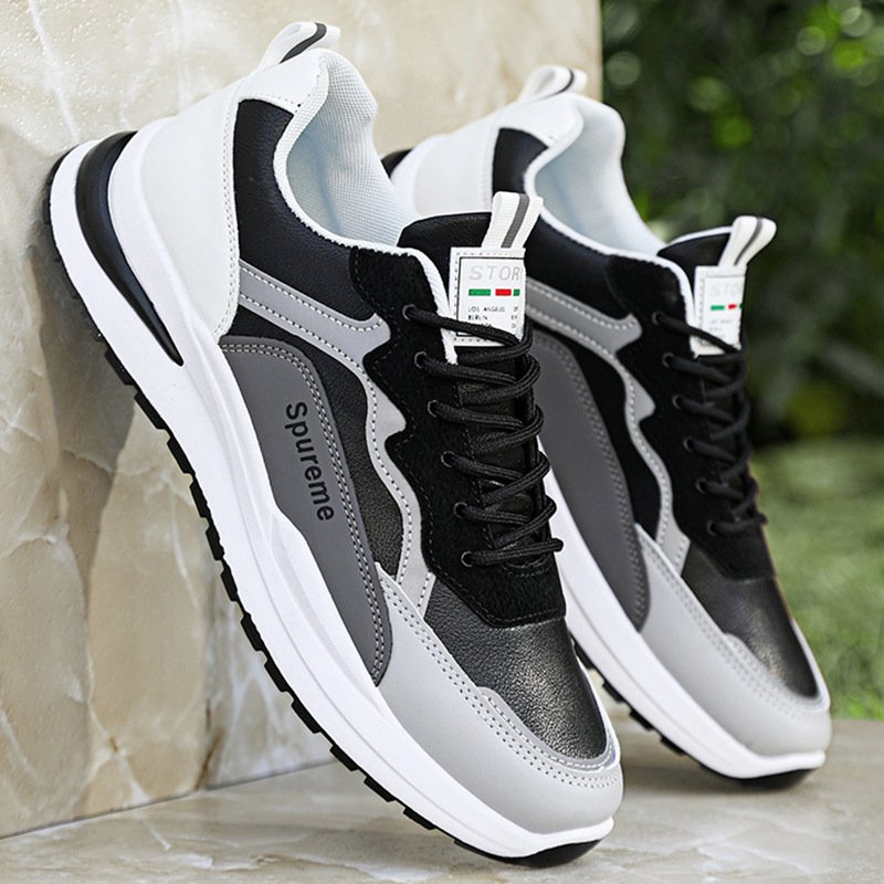 Athletic Fashion Sneakers - Versatile Lace-Up Style. - Image 4