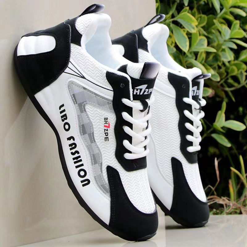 Urban Text Panelled Sneakers