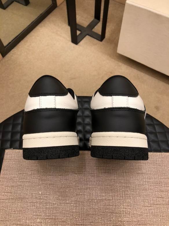 Amiri Skel-Top Low Sneakers in Black and White. - Image 3