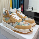 Dior High-Top Sneaker in Tan/Beige