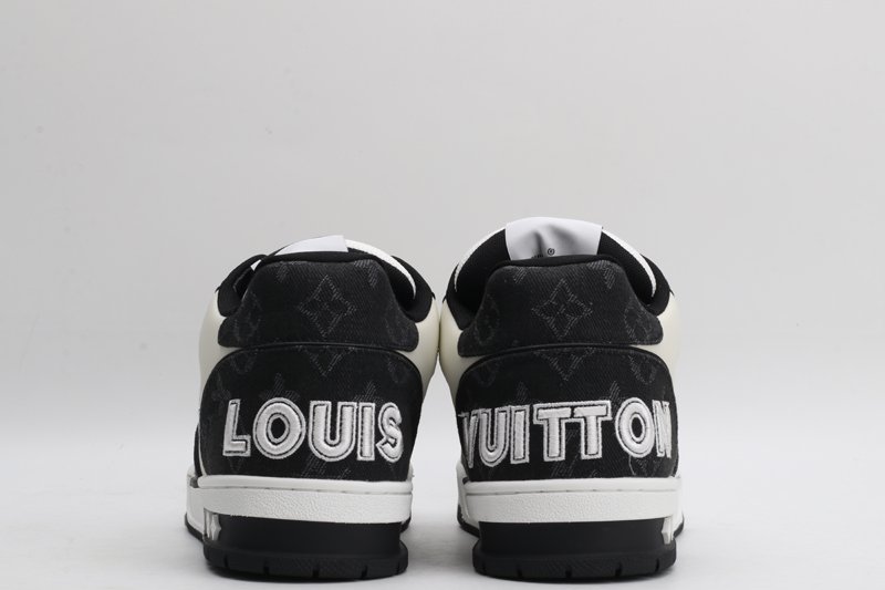 Louis Vuitton Trainer Mid-Top – The Ultimate White & Black Monogram - Image 6