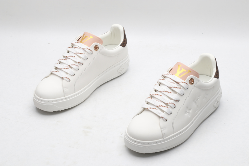Louis Vuitton Stellar Low-Top – The Peak of White, Pink & Brown Artistry - Image 2