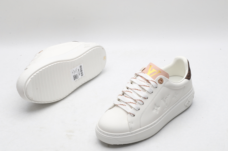 Louis Vuitton Stellar Low-Top – The Peak of White, Pink & Brown Artistry - Image 5
