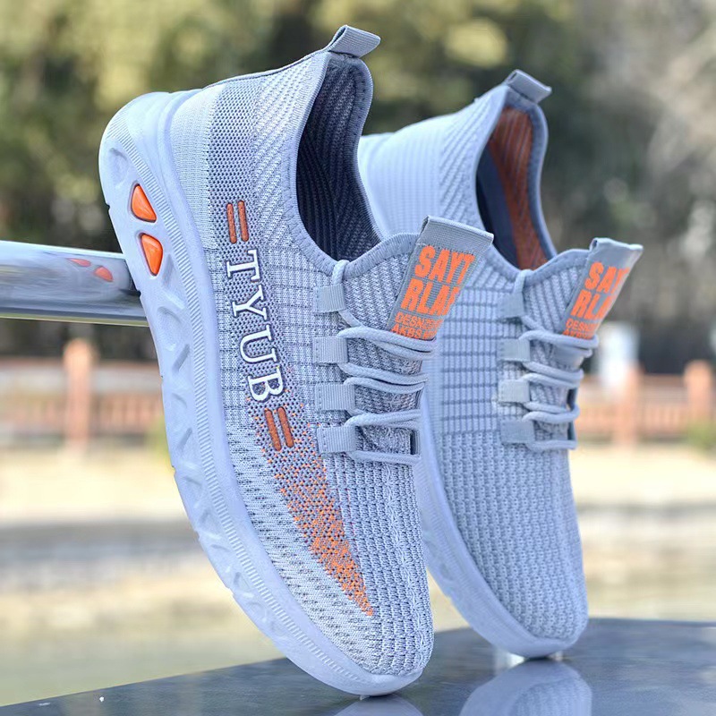 Classic White Breathable Running Sneakers - Image 3