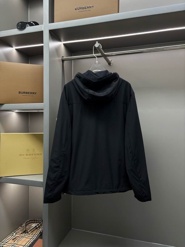 Moncler Olive green Classic Logo Patch Hooded Windbreaker - Image 5