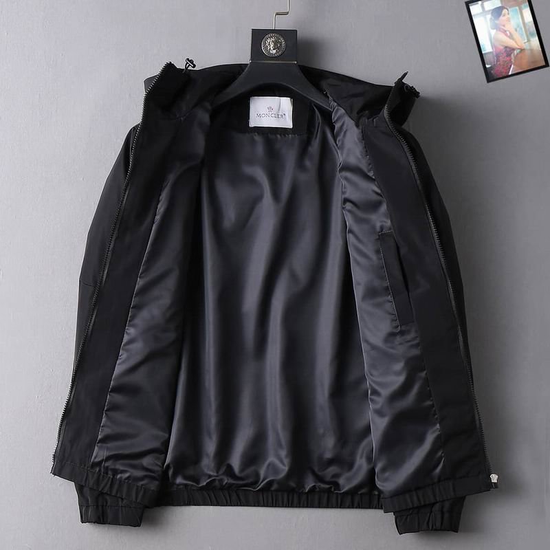 Moncler Logo-Taped Zipper Nylon Hooded Windbreaker - Image 7