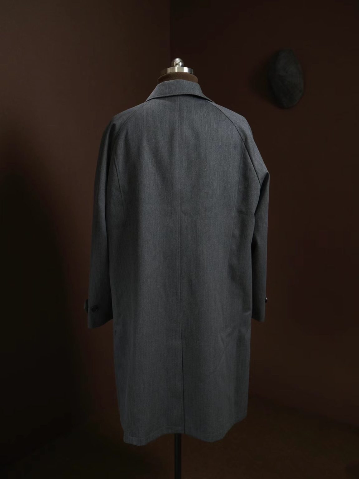 Burberry Overcoat in Heather Grey - Image 4