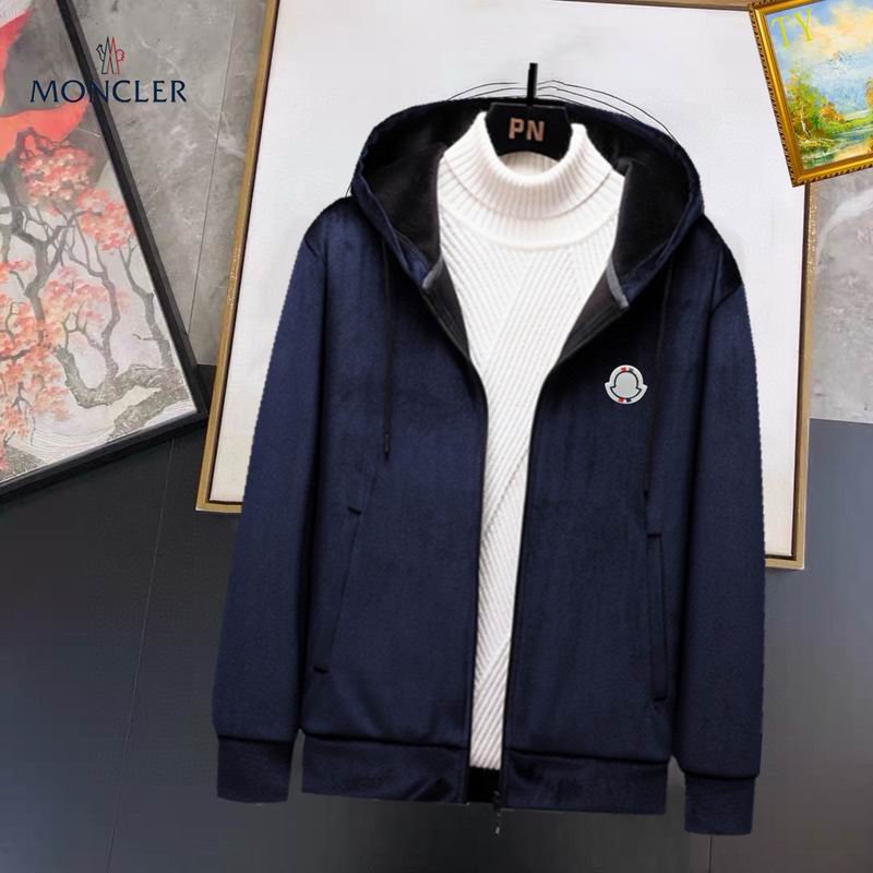 Moncler-Style Hooded Fleece Jacket - Image 5