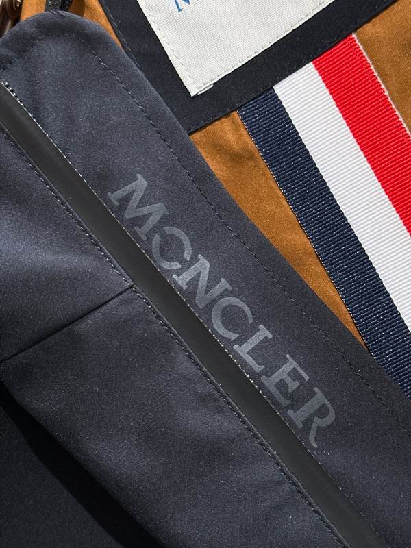 Moncler Inspired Hooded Softshell Jacket (Navy Blue) - Image 2