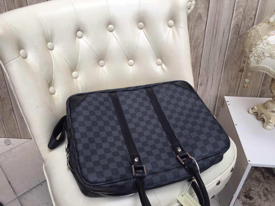 Louis Vuitton Damier Graphite Work Briefcase - Image 4