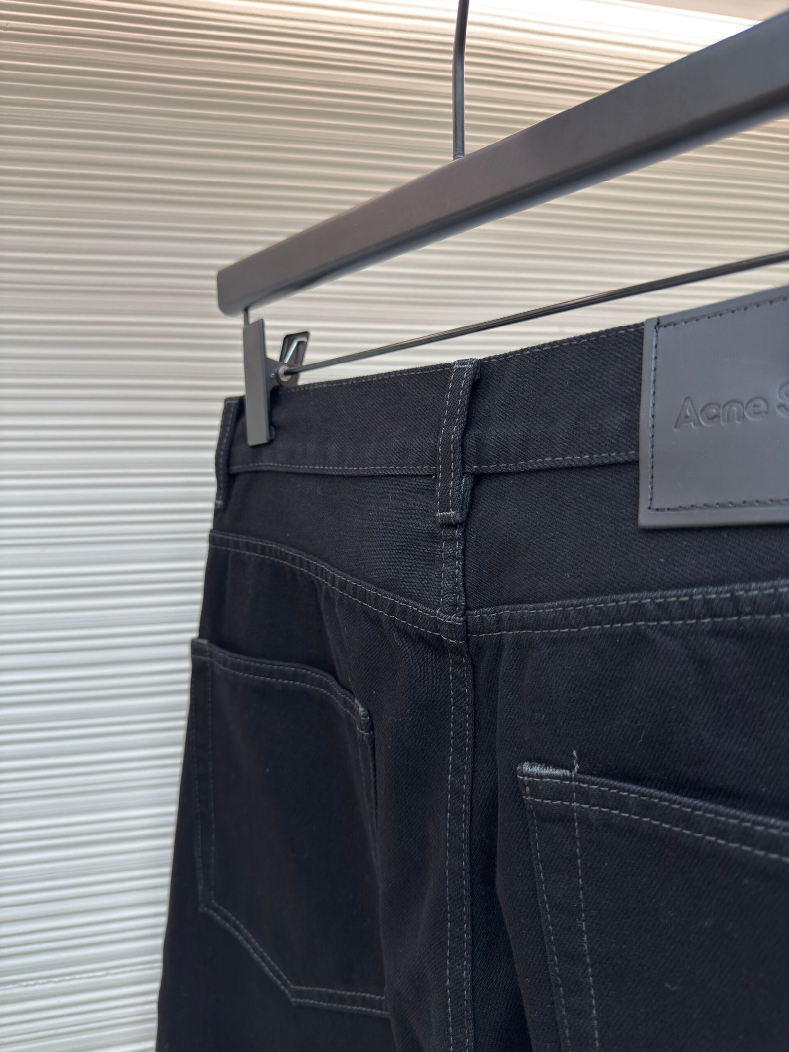 Acne Studios Stay Black Heavy Denim Jeans - Image 5
