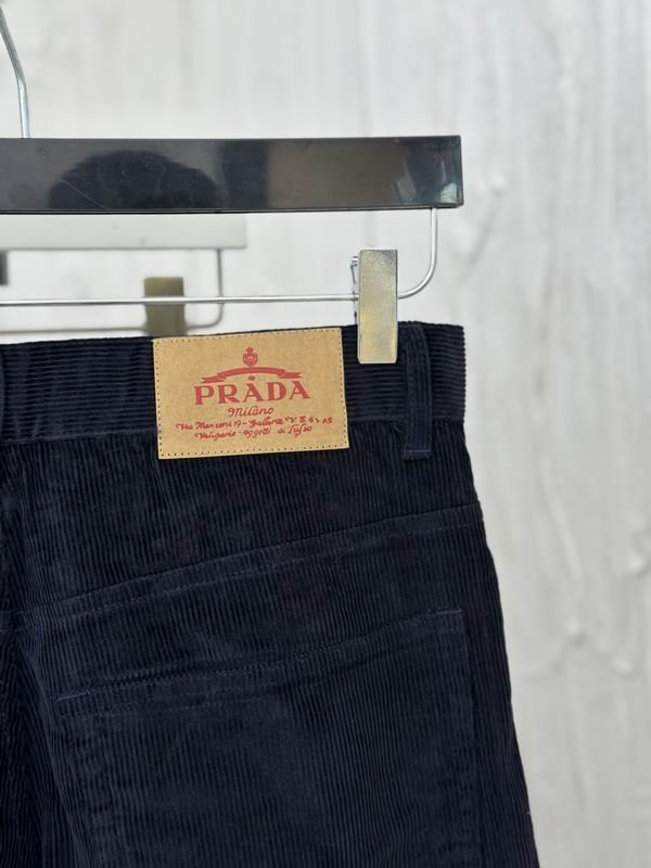 Prada Straight Leg Corduroy Trouser - Image 4