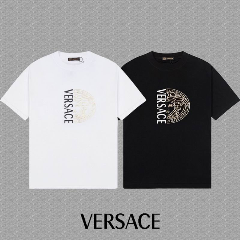Versace Medusa Half-Face Graphic T-Shirt - Image 3