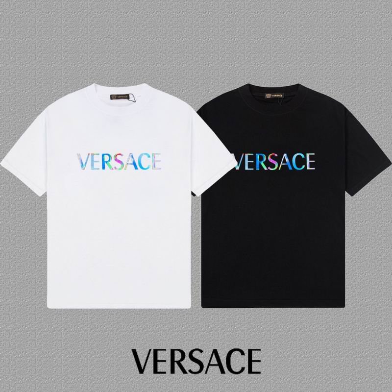 Versace Medusa Half-Face Graphic T-Shirt - Image 5