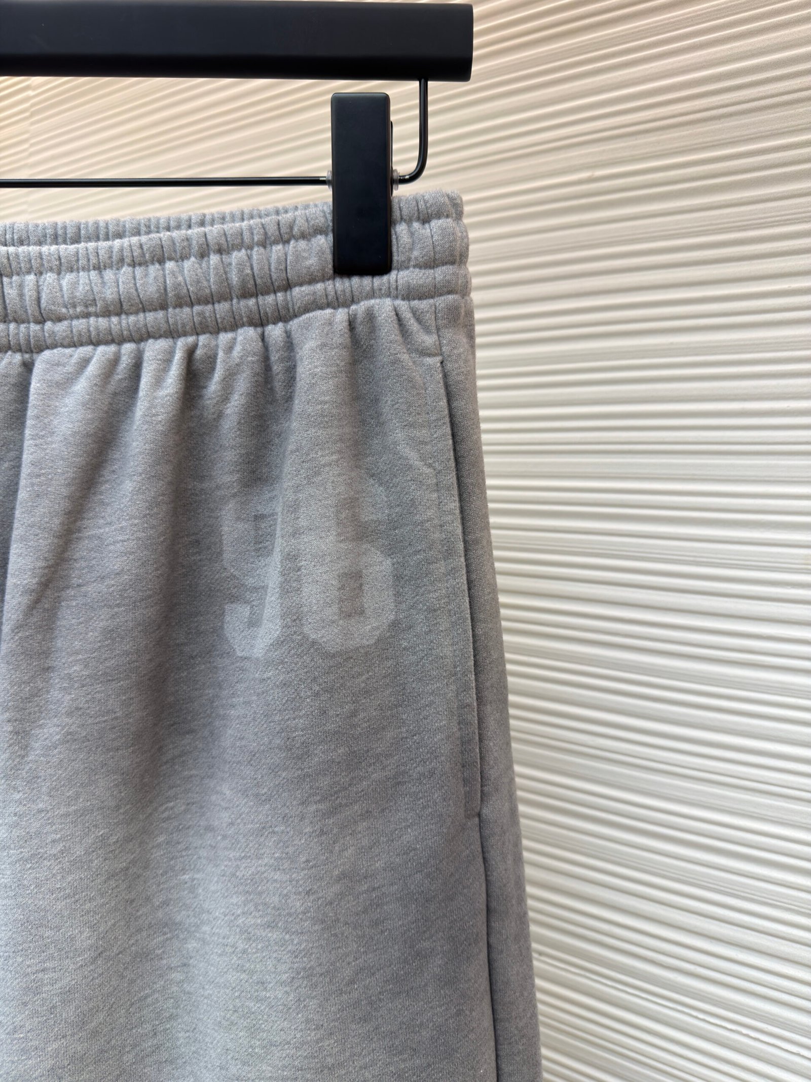Acne Studios Wide-Leg Logo Sweatpants Grey - Image 3