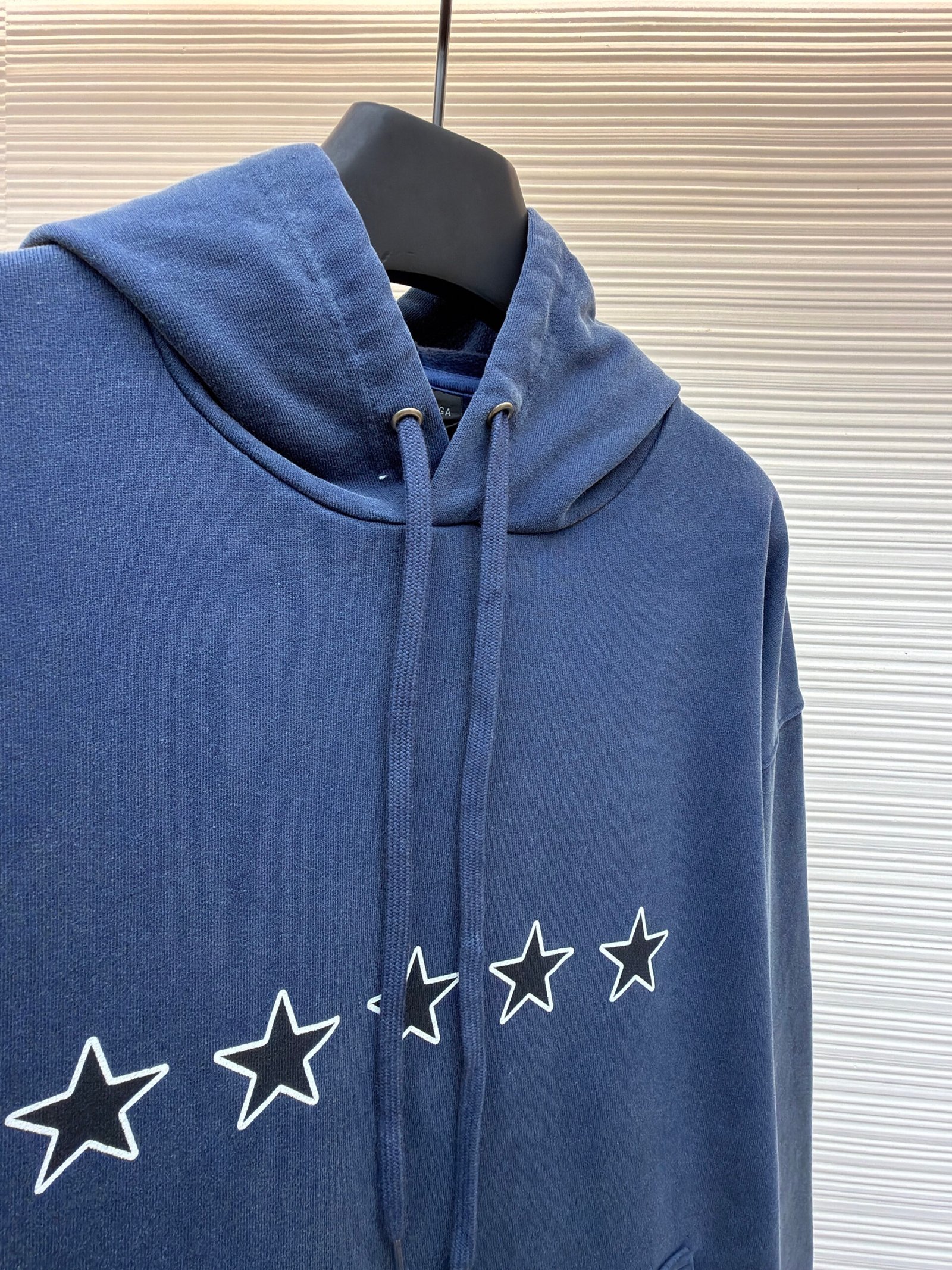 Balenciaga Five-Star Graphic Pullover Hoodie - Image 4