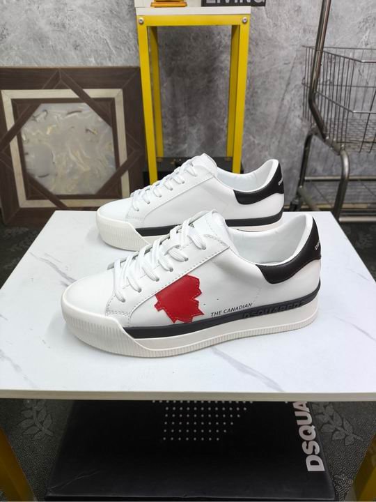 Dsquared2 The Canadian Boxer Sneakers-White / Black - Image 5