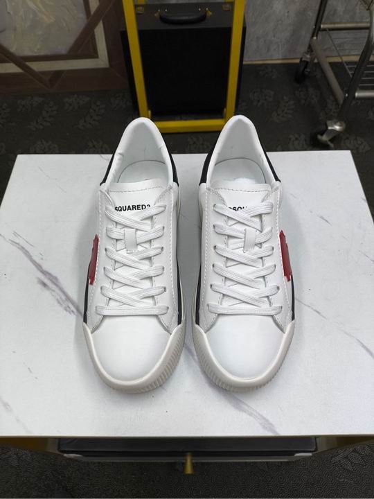 Dsquared2 The Canadian Boxer Sneakers-White / Black - Image 4
