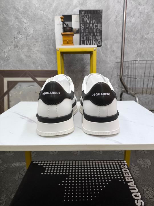 Dsquared2 The Canadian Boxer Sneakers-White / Black - Image 2
