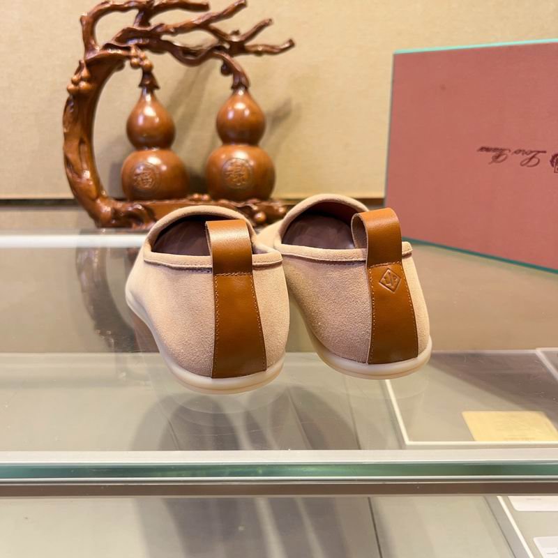 Loro Piana 360 LP Flexy Walk Sneakers in Apricot Suede - Image 2