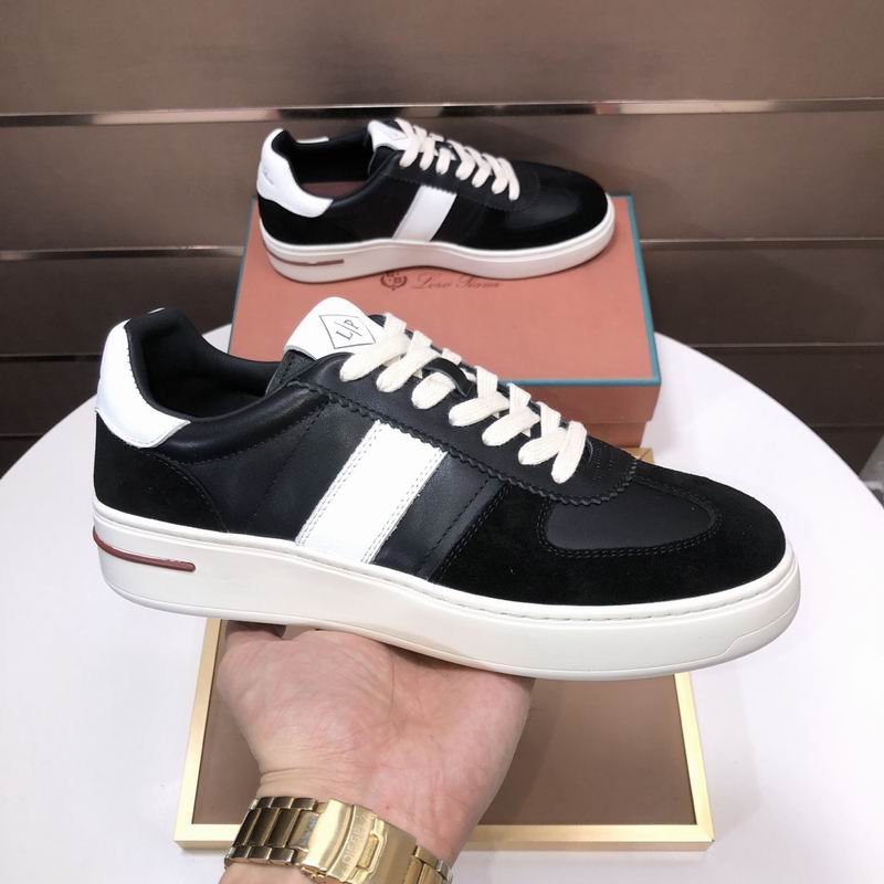 Loro Piana Nuages Suede Sneakers -Core Black - Image 5